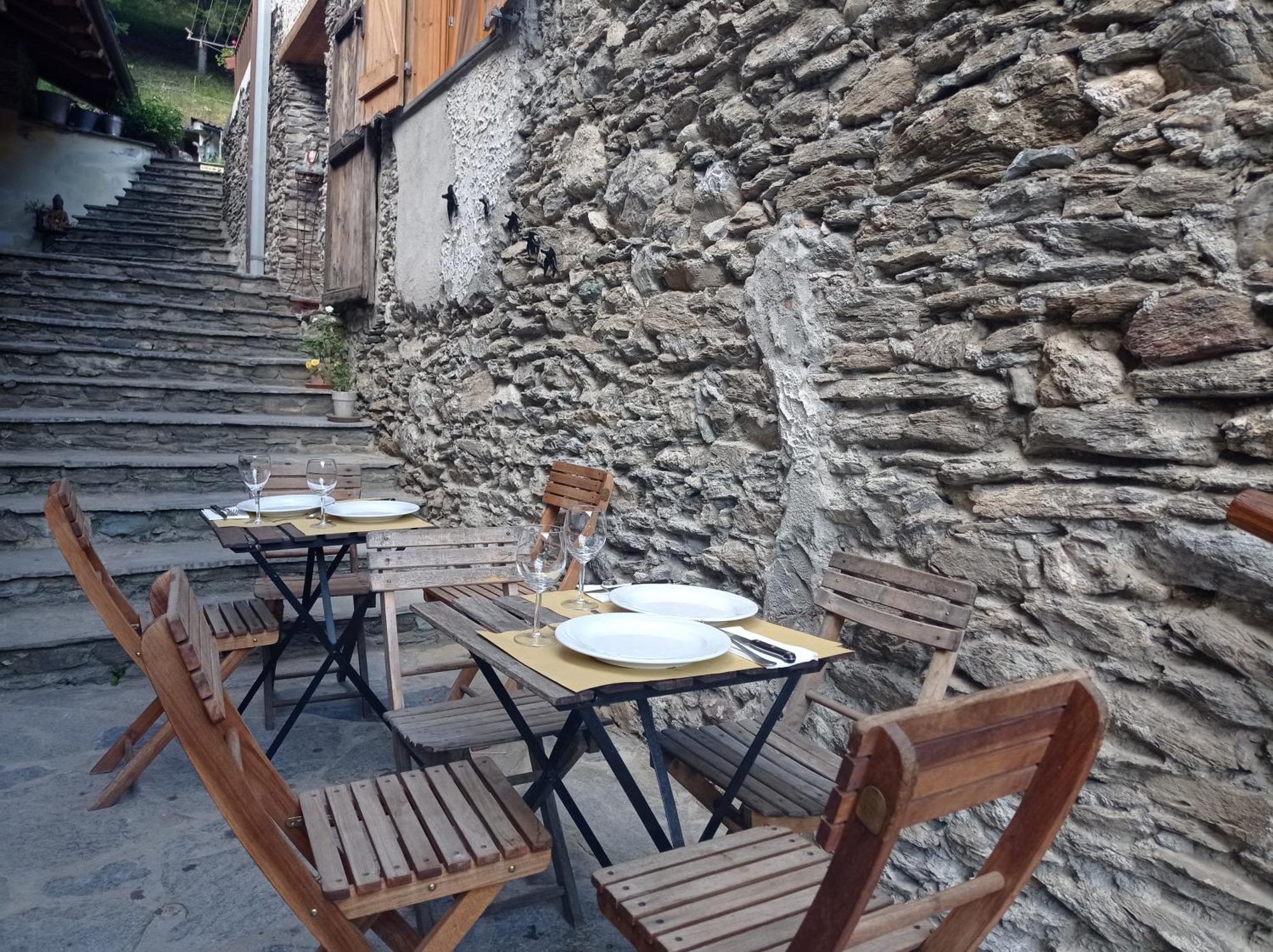 Albergo Diffuso La Marmu Osteria Della Croce Bianca Marmora Exteriér fotografie